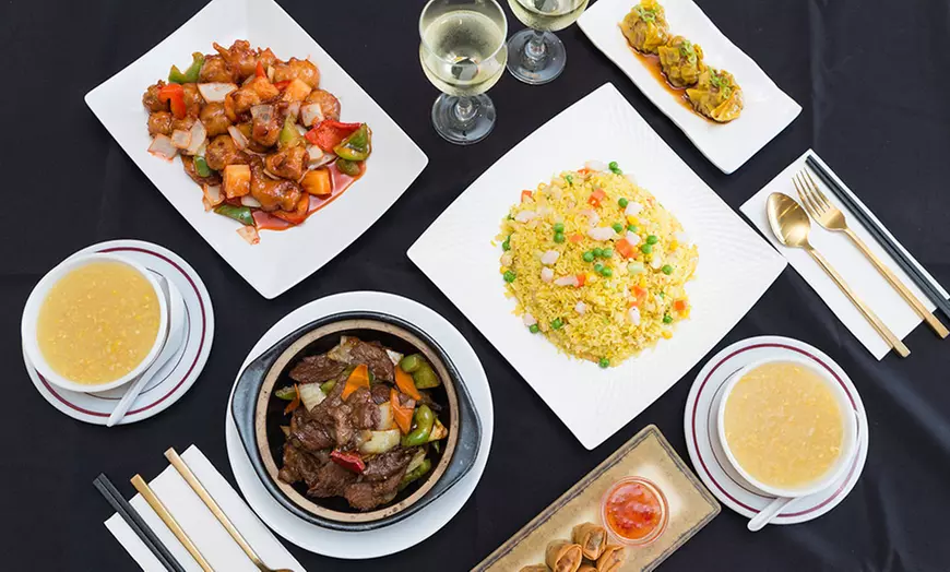 Image 8: Chinese Feast with Wine for Two