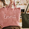 Image 2: Custom Mother’s Day Tote Bag | Embroidered Tote Bag for Mom