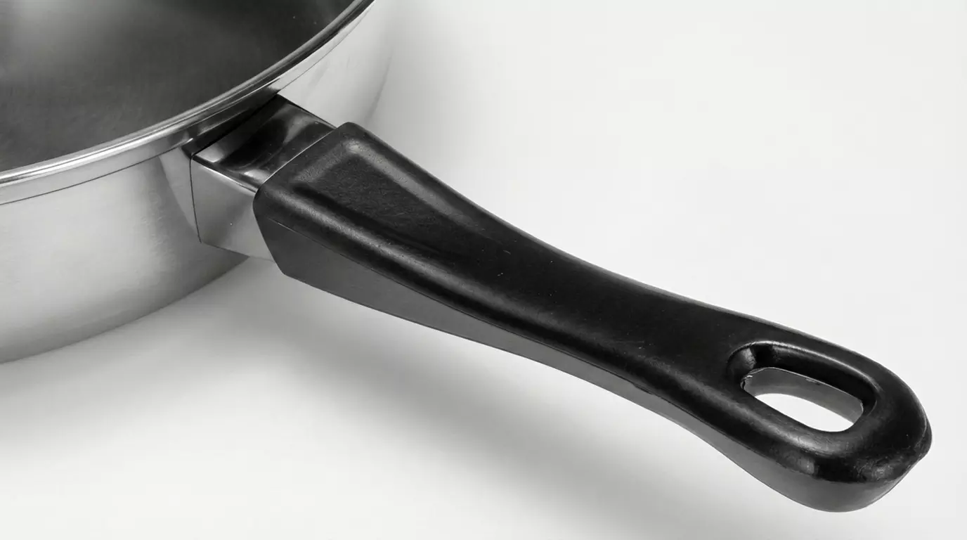 Juego de 6 cazuelas de acero inoxidable con tapas