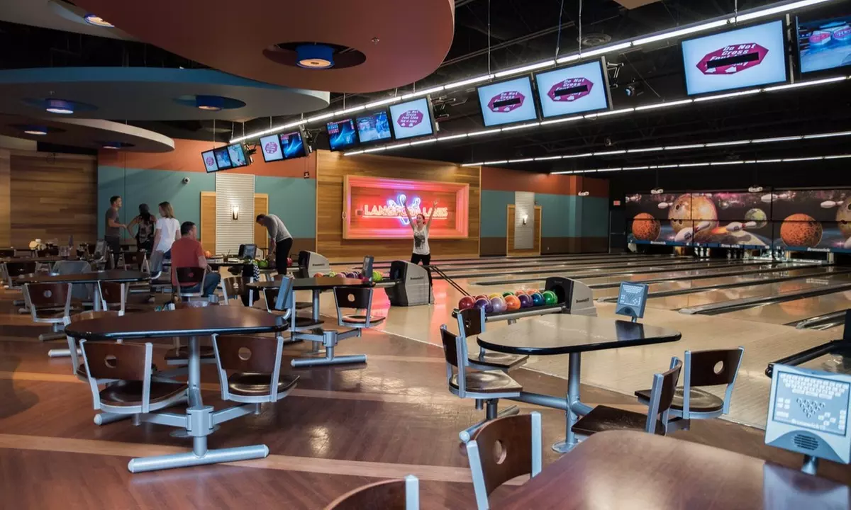 Two Hours of Bowling w/ Shoe Rental for Two or Four at Langford Lanes (Up to 60% Off). Three Options Available. - Primary Image