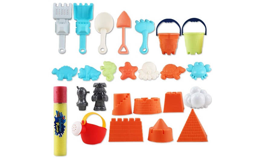 Image 21: Sand and Water Table Collection with Accessories and Lids