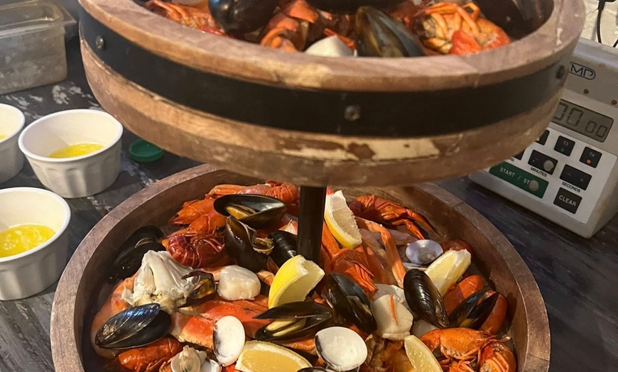 Image 1: Henderson Castle, Surf n Turf Dinner and Tomahawk Steak up to 46% off