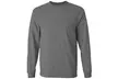 Men's Basic 100% Cotton Long Sleeve Crew Neck T-Shirt (S-3XL) - Second Medium