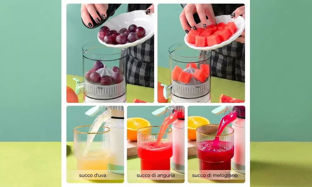 Spremiagrumi elettrico portatile