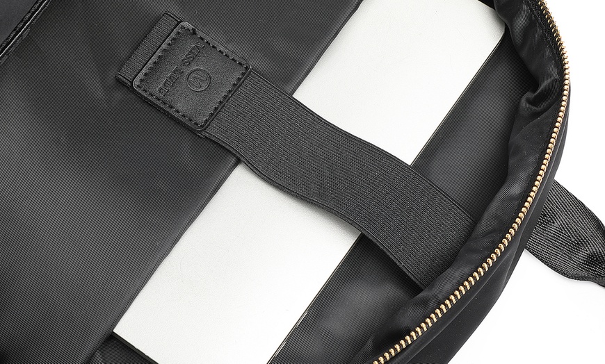 Image 29: MISS LULU Stylish Women's Backpack with Laptop Sleeve 