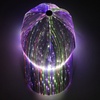 Image 5: LED Fiber Optic Light-Up Baseball Cap
