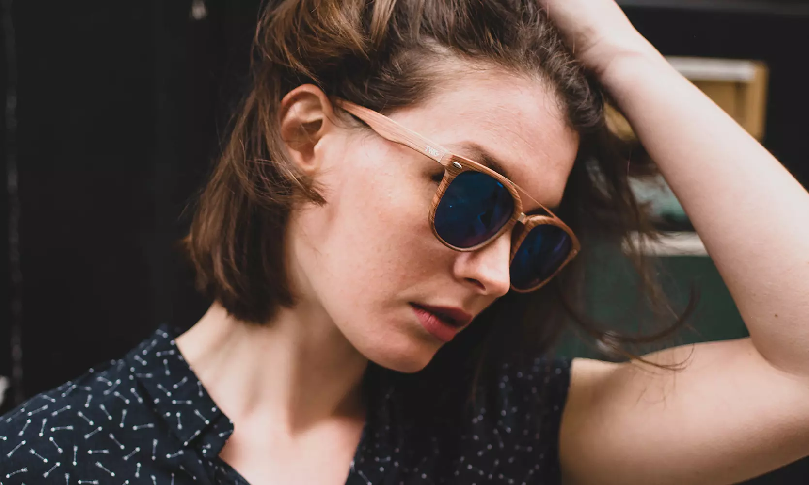 Pack de trois lunettes de soleil de la marque Twig Concept Milano - Second Medium