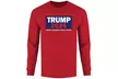 Men Trump Presidential Long Sleeve Shirt (S-2XL) - Second Medium