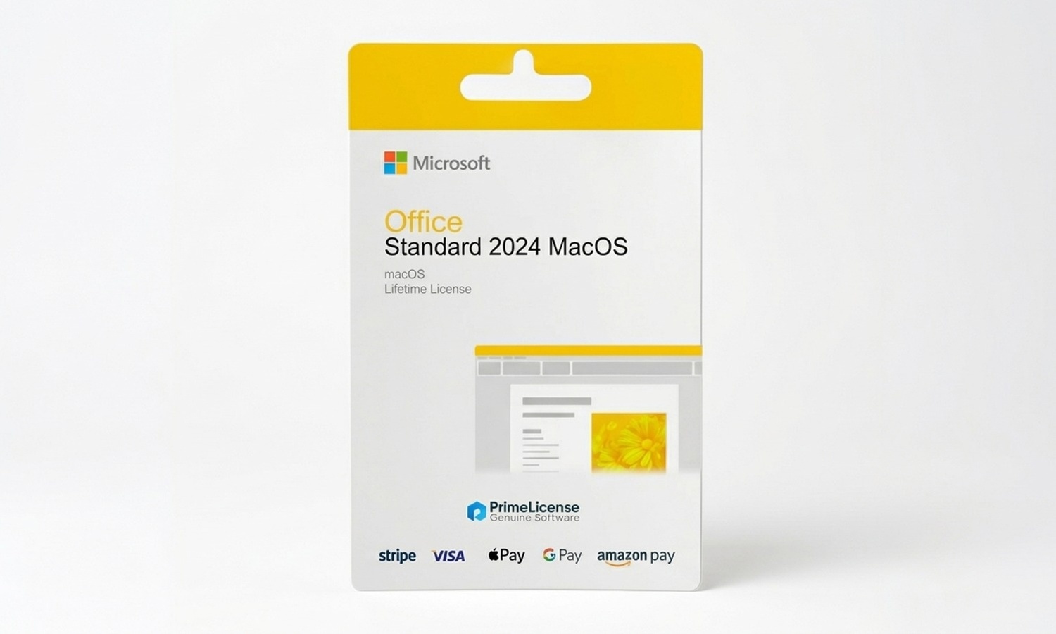 Microsoft Office 24, Standard 24, Office 21 of Office 19 voor mac