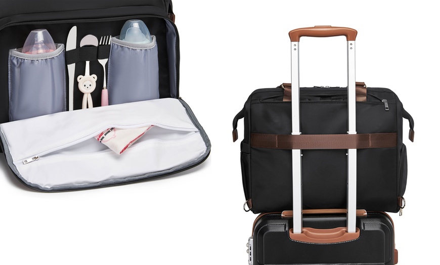 Image 6: Kono grote luierwissel tas met geïsoleerde zakken