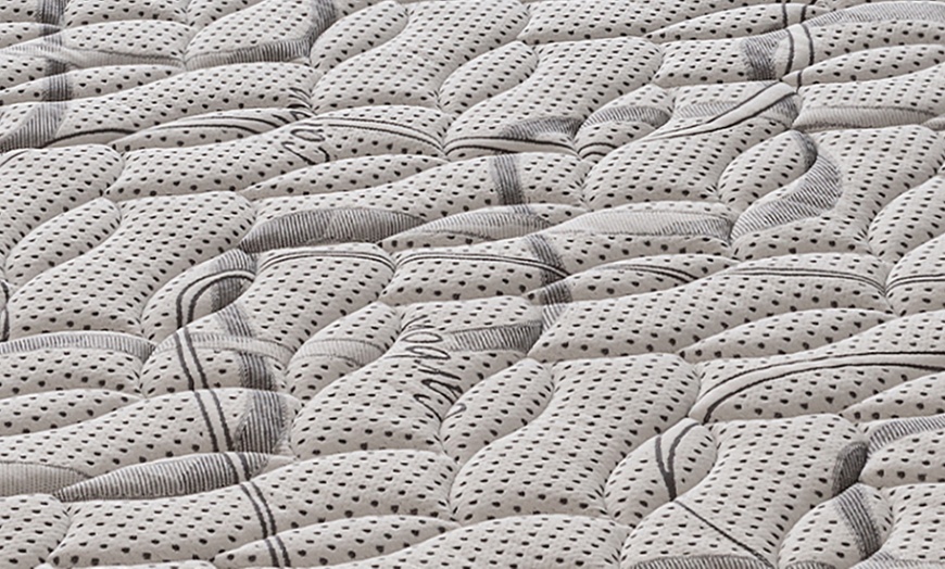 Image 4: Matelas Memory Gel et revêtement en tissu carbone à 7 zones