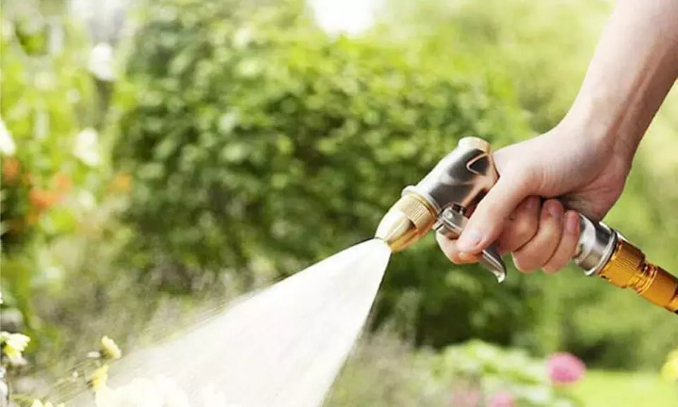 Heavy Duty Metal Handheld Water Nozzle High Pressure Sprayer Gun