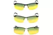 Tac Polarized HD Day Night Vision Glasses Aviator Men Driving Sports sunglasses - Second Medium
