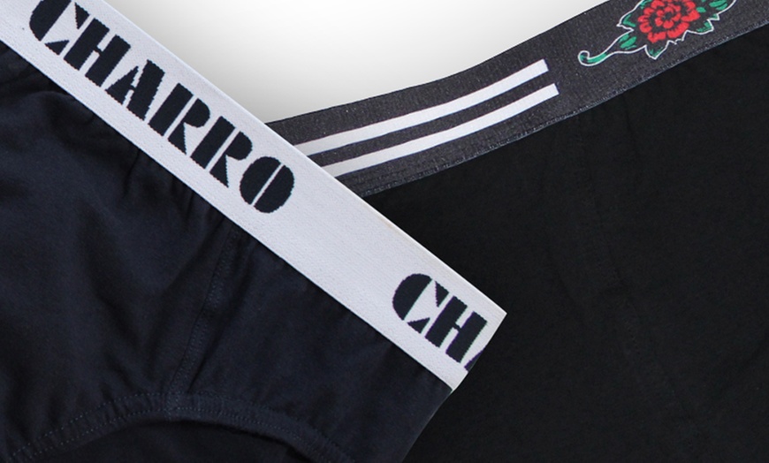 Image 10: Fino a 12 Slip e boxer da uomo Charro