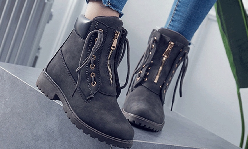 Image 1: Botas de invierno para mujer