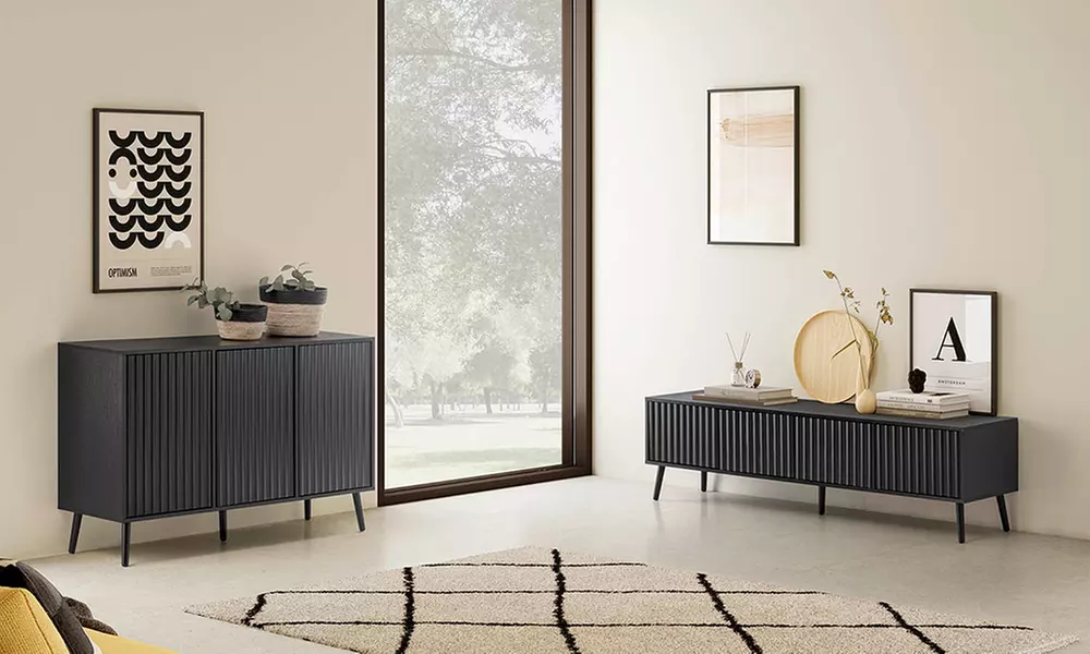 Sideboard mit 3 Türen „Lluvia”