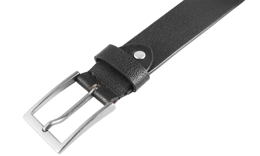 Image 10: Ceinture en cuir Leonardo Verrelli