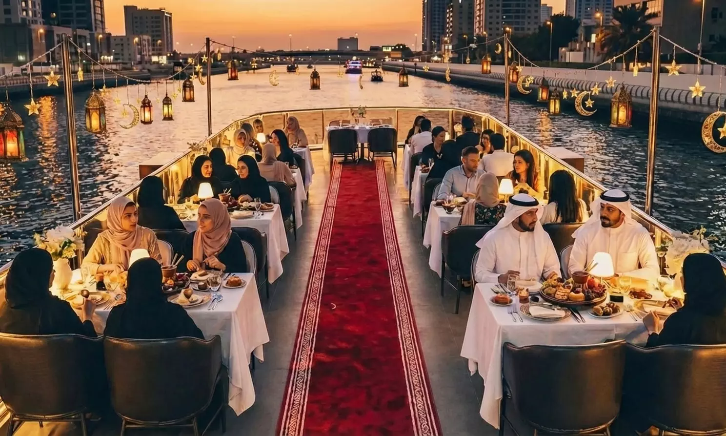 Luxury Ramadan Iftar Set Menu on a Yacht for Adults & Kids – Unique Waterside Experience (Up to 37% Off) - Primary Image