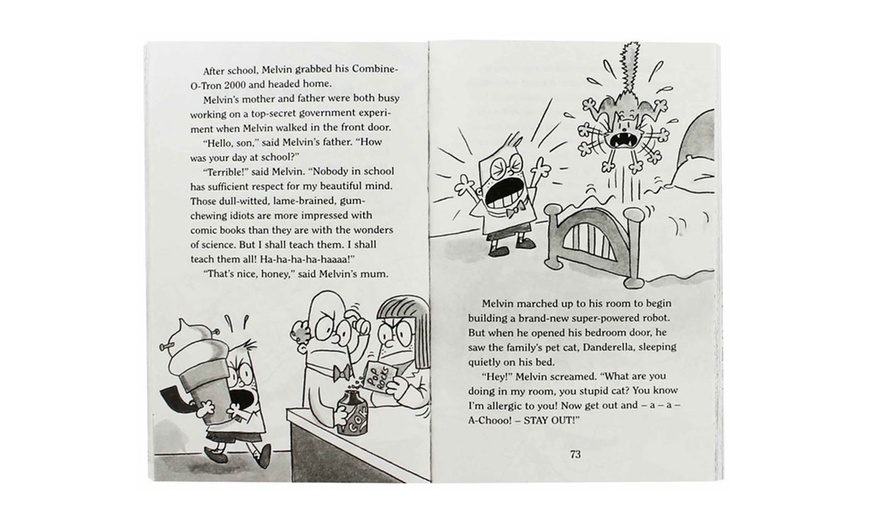 Image 2: Captain Underpants 10-Book Set