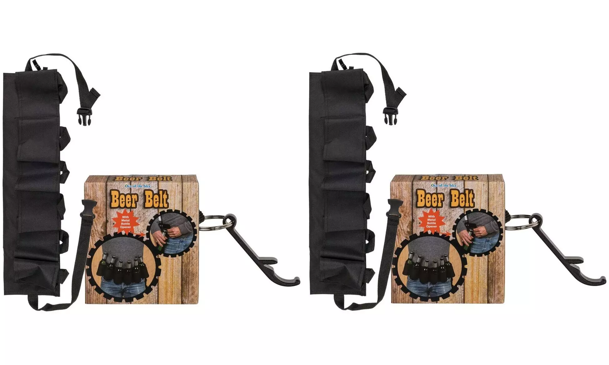 1 o 2 cinturones de cerveza Six Pack, envío gratuito - Second Medium