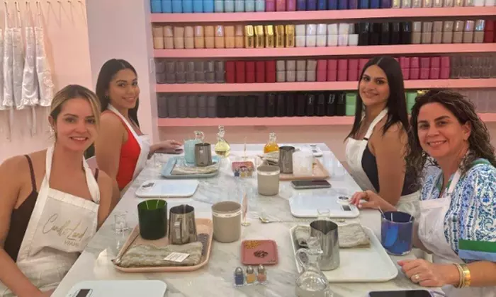 Custom Candle Pouring Experience for One, Two, or Four 