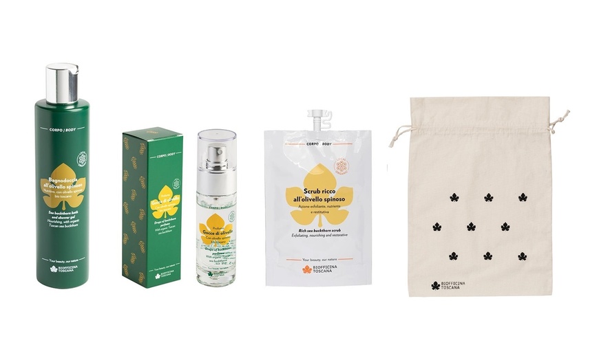 Image 4: Kit Regalo Biofficina Toscana: Melograno, Elicriso o Olivello Spinoso  