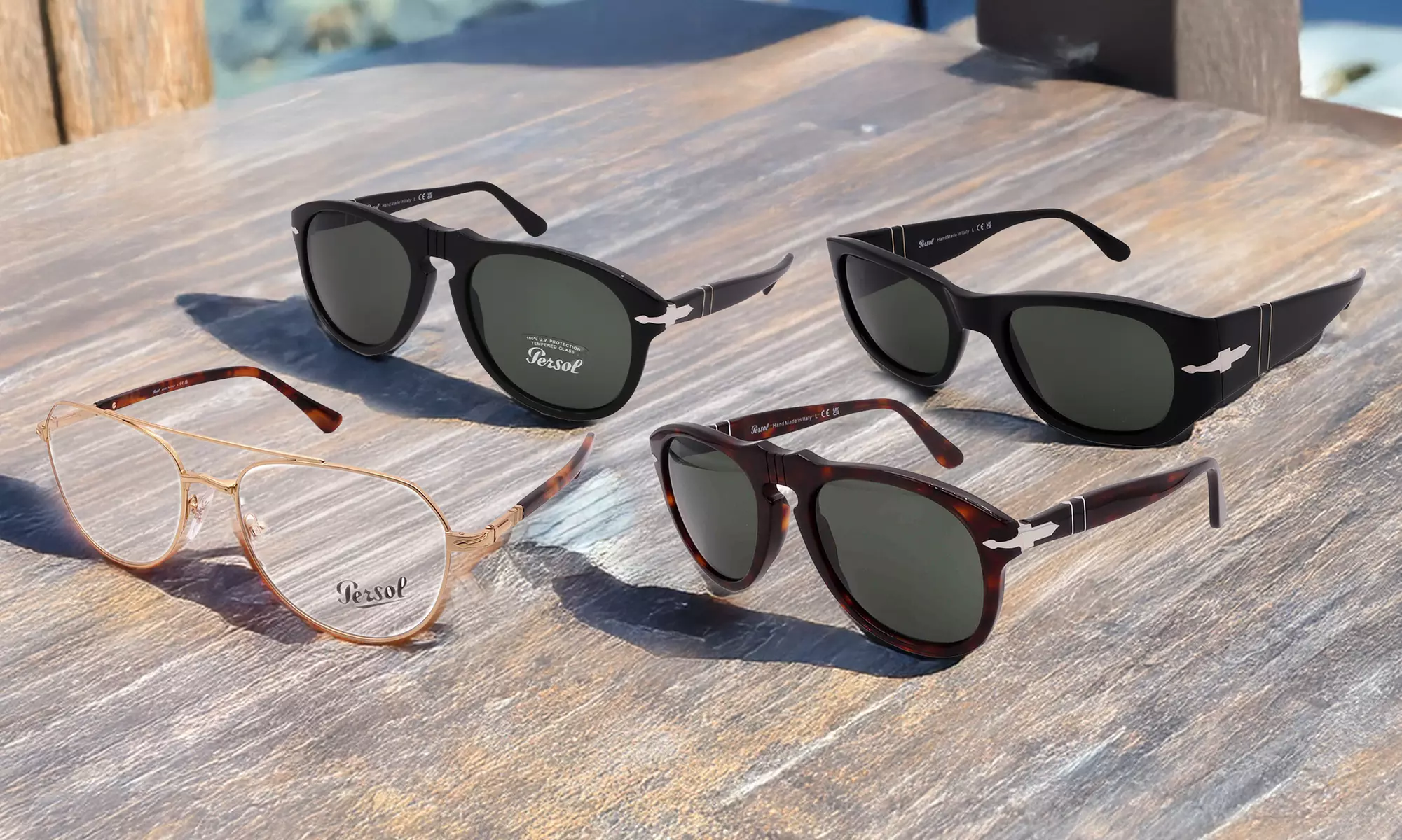 Enjoy Authentic Style with Persol Eyewear & Sunglasses