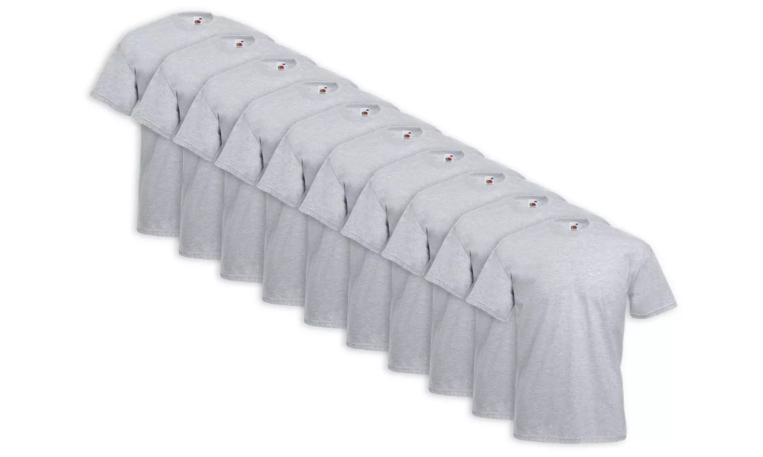 10er-Pack Fruit of the Loom Herren-T-Shirts