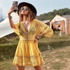 Image 9: Boho-Style Lace Cover-Up Beach Dress