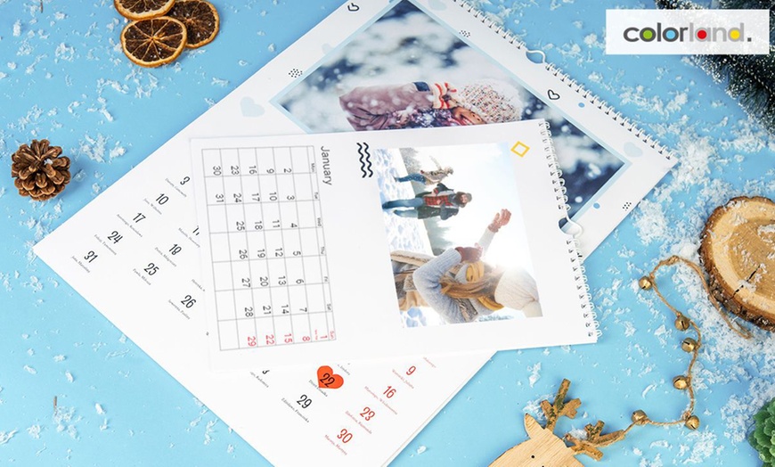 Image 5: Personalised Photo Calendar from Colorland IE