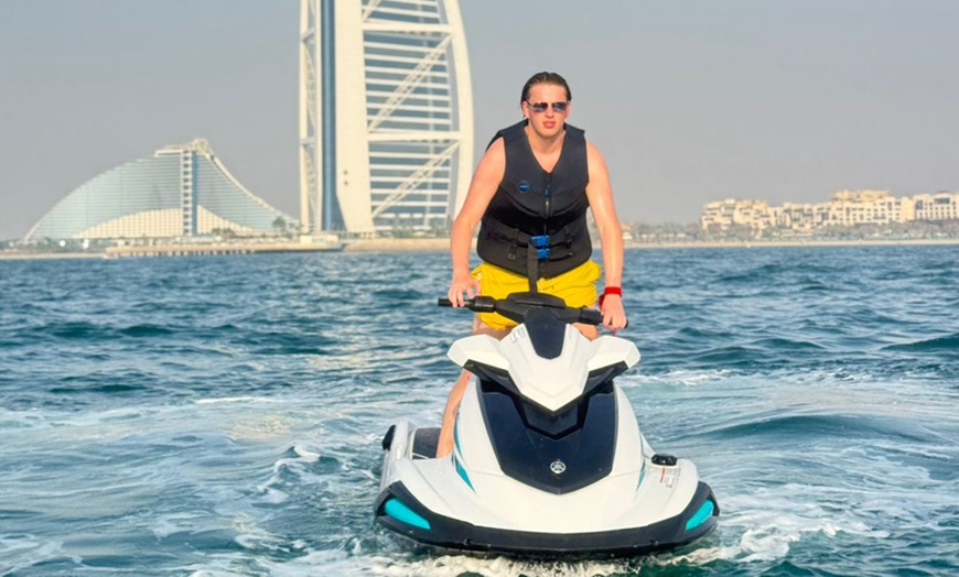 Image 2: 30- or 45-Minute Jet Ski Rental for up to Two