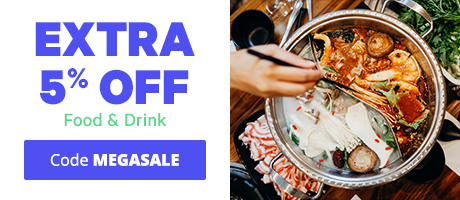 5% off Food and Drinks