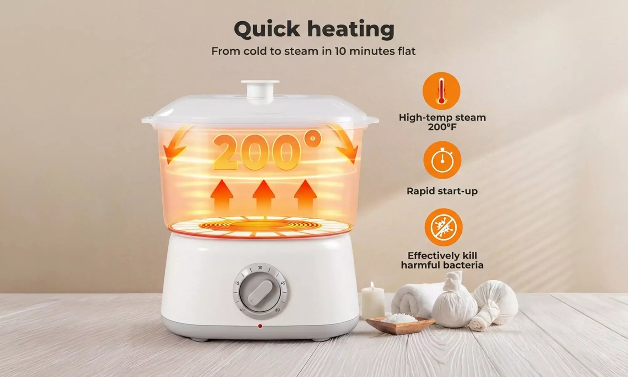 Spector 3L Hot Towel Steamer