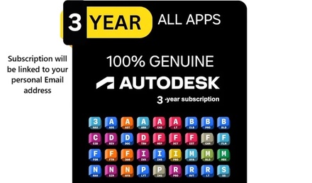 AutoCAD 2025 – 3-Year Subscription | Multi-Device Access | windows and mac - Techlogit LLC Ltd