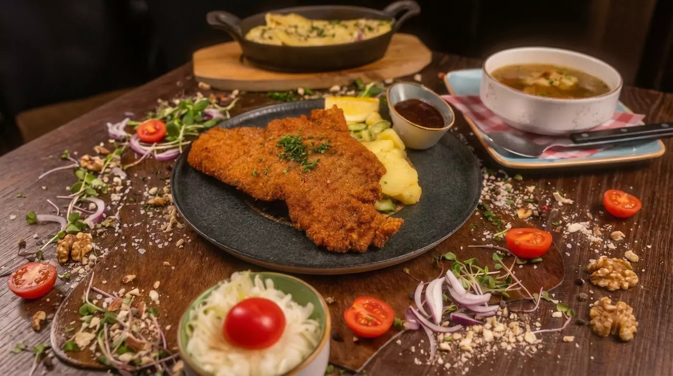 3-Gänge-"Almrausch Menü nach Wahl" für 2 oder 4 Personen