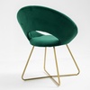 Image 7: Ronde velours fauteuil 'Grace'