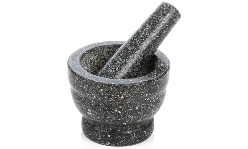 Image 2: Granite Pestle and Mortar
