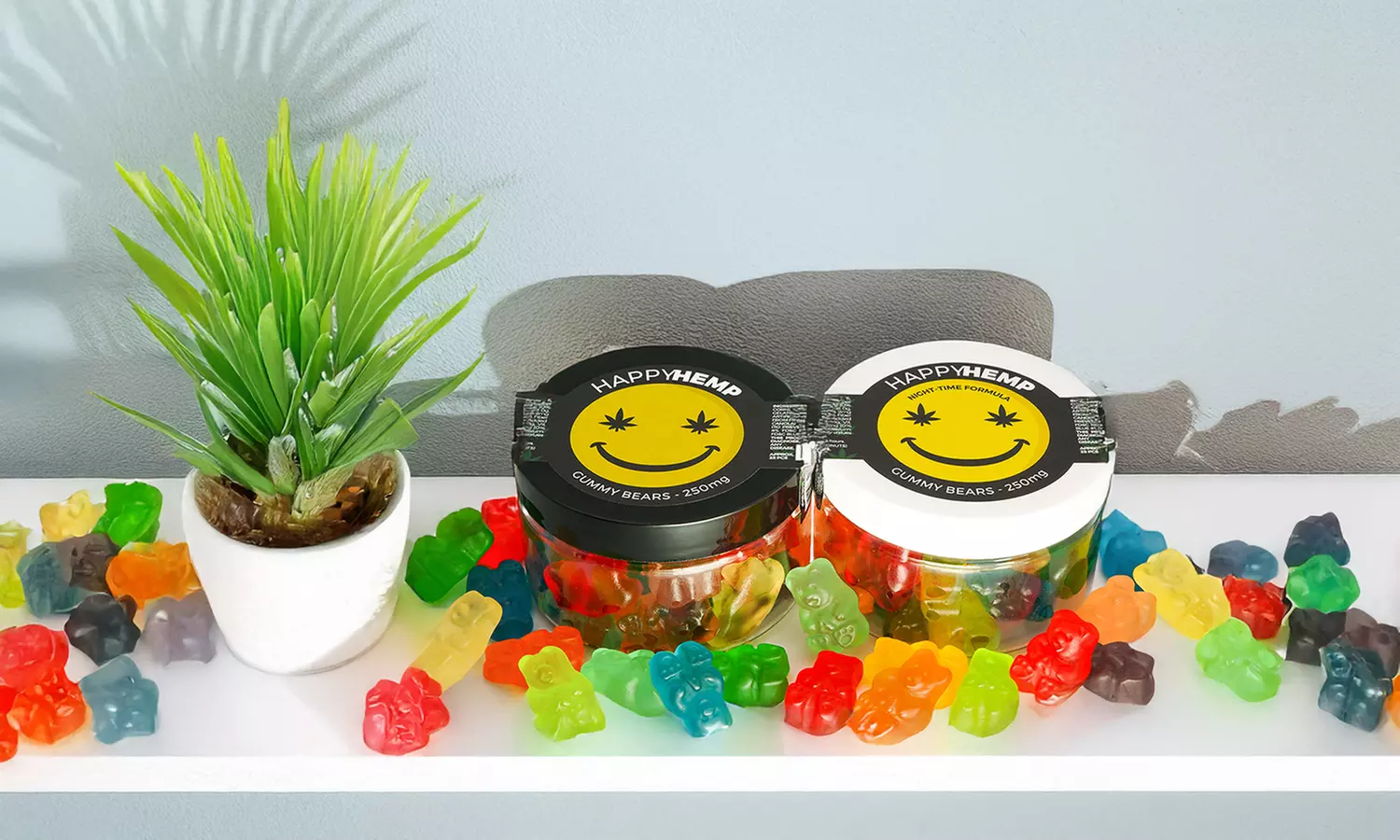 CBD Gummies - CBD Day & Night Bundles from Happy Hemp