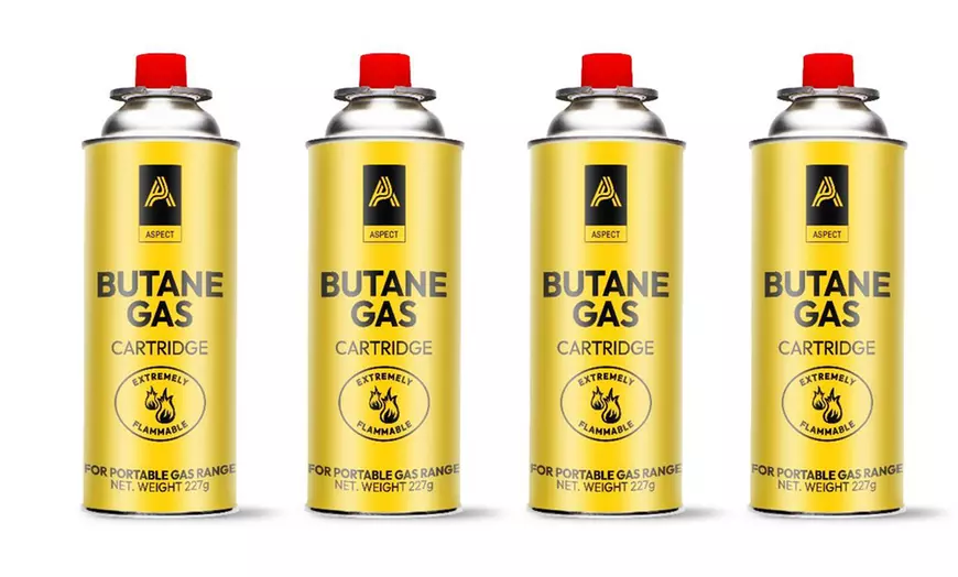 Image 2: 4, 8, 12 or 28 Pack Butane Gas Cartridges - Camping, Cooking, Heating