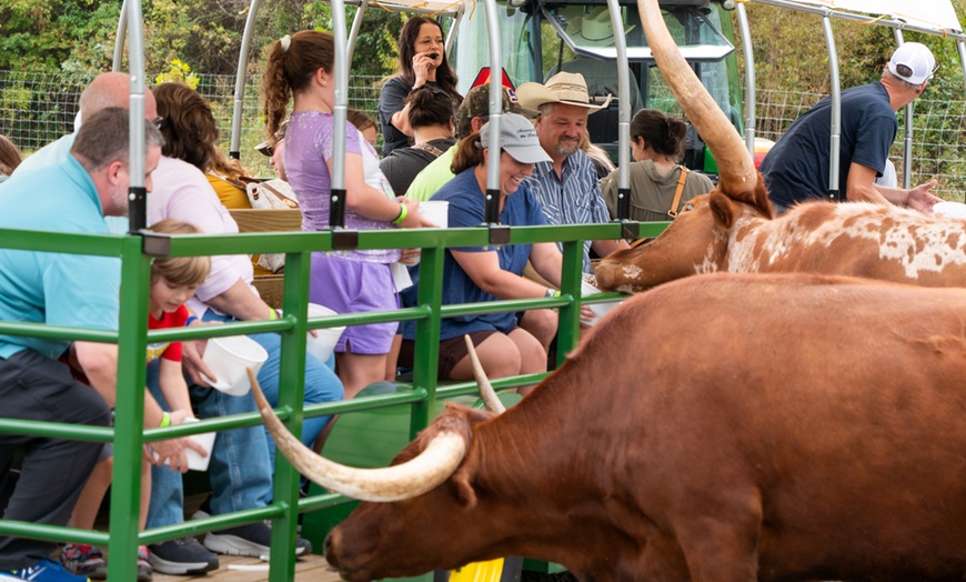 Image 5: Admission Tickets to Safari Tractor Hayride on 100-Acre Farm! 