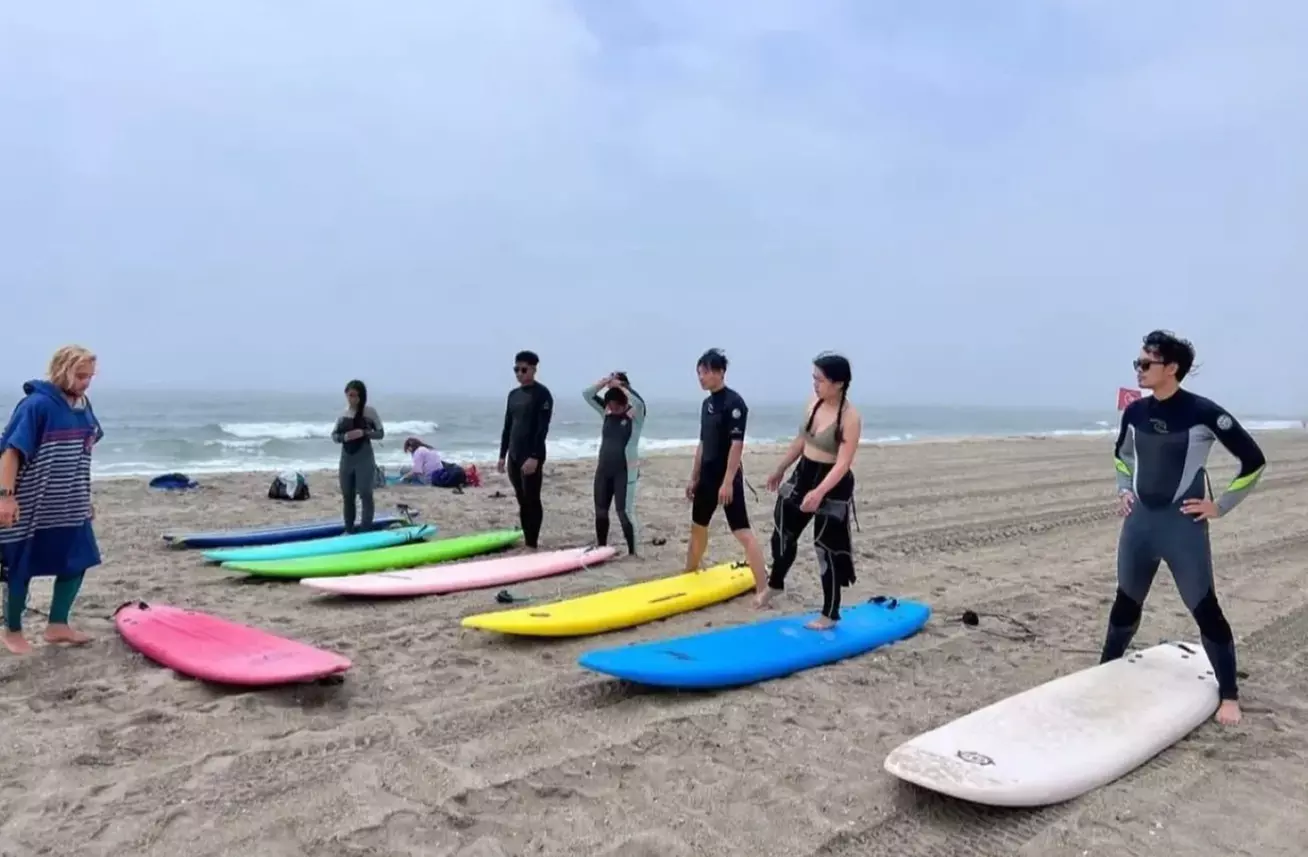 45-Minute Beginner Group Surfing Class for One or Two People at SURFS UP NY Up To  39% Off - Second Medium