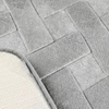 Image 2: Set di 3 tappeti bagno memory antiscivolo