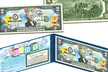 IT'S A BOY/GIRL Birth Announcement Baby Gift Legal Tender Two-Dollar Bill - Second Medium