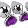 Image 2: 3Pcs ItBelongs2U Metal Jewelry Anal Plugs Trainer Beginners Advanced Users
