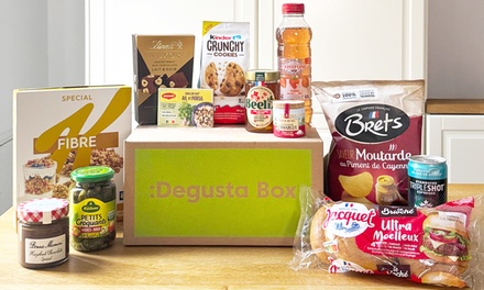 1 mois d'abonnement à Degustabox - Livraison offerte* - Degusta Box