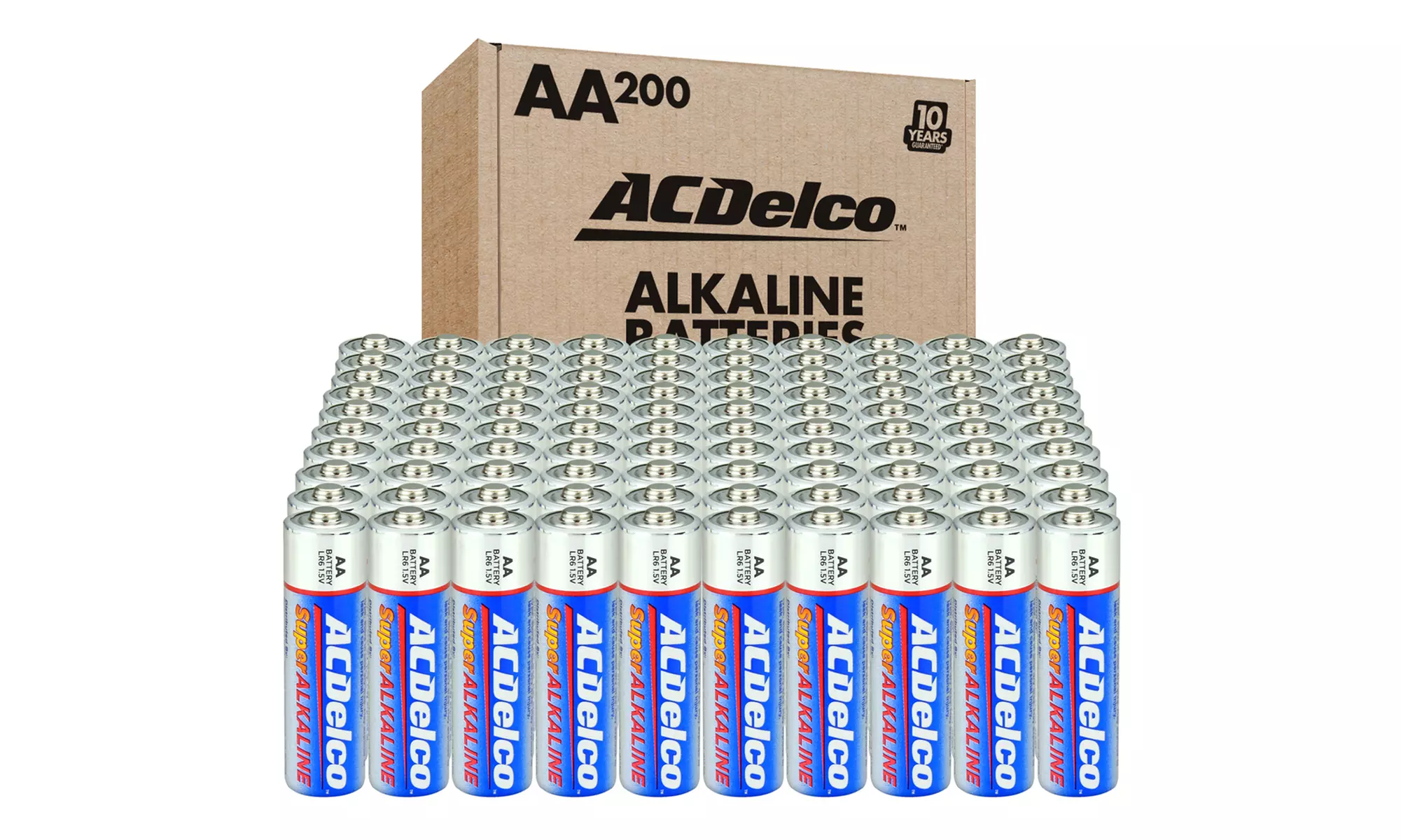 ACDelco Alkaline Batteries AA, AAA, or Combo 