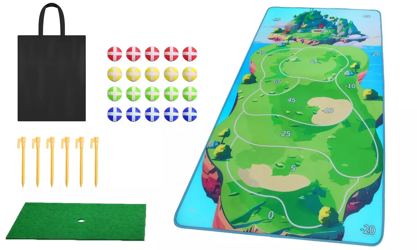 iMounTEK Golf Chipping Game Set for Indoor & Outdoor Practice and Fun