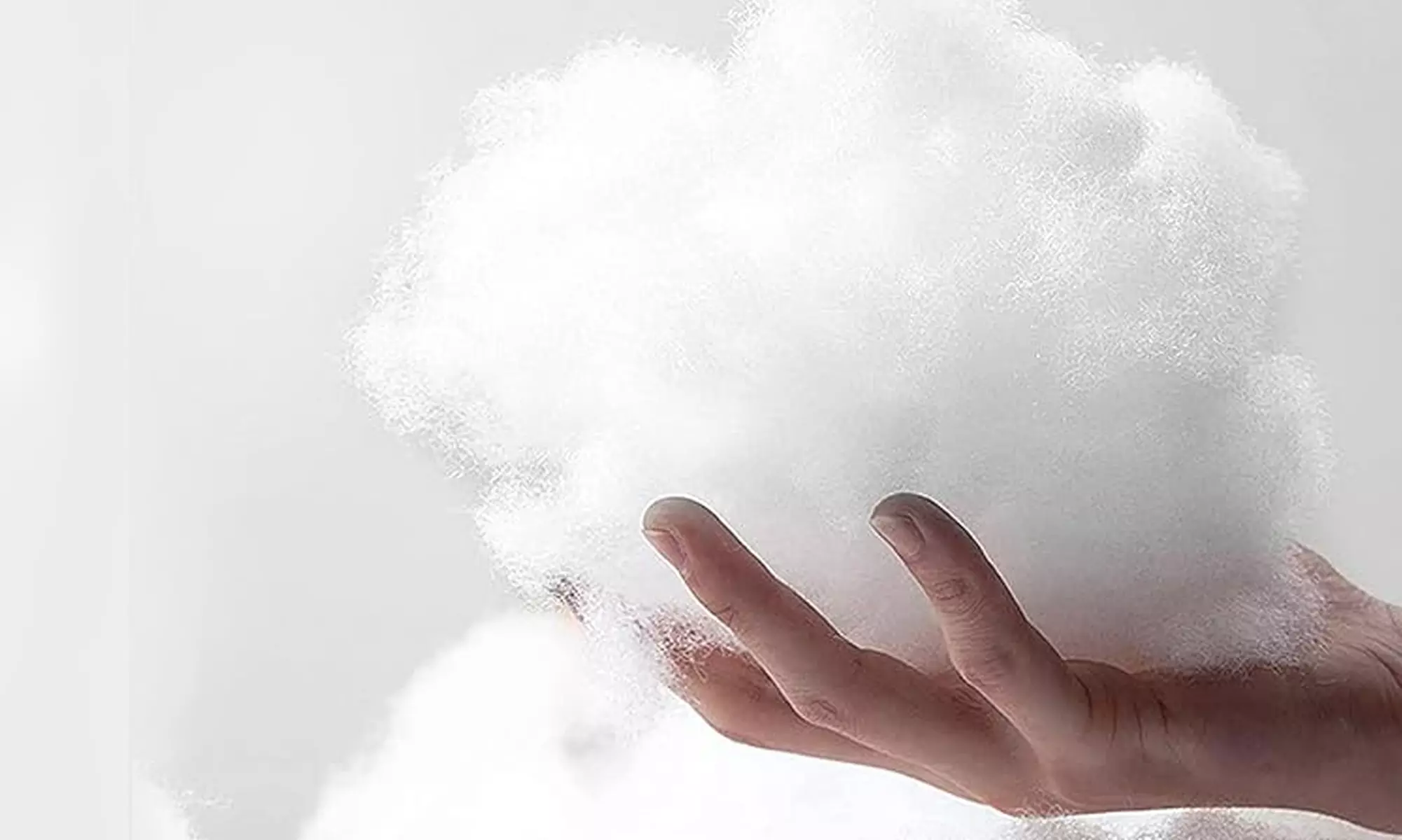 Sampur ergonomische bolster van 100% microvezel