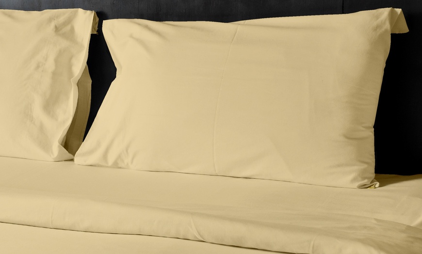 Image 15: Queen Size Luxury Comfort 4-Piece 1800 Series Bedding Super Soft Feel Sheet Sets