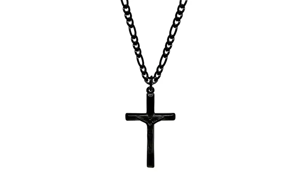 Men's Stainless Steel Crucifix Cross Chain